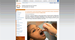 Desktop Screenshot of incqs.fiocruz.br