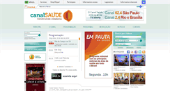 Desktop Screenshot of canal.fiocruz.br