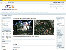 Tablet Screenshot of procc.fiocruz.br