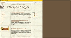 Desktop Screenshot of chagas100.icict.fiocruz.br