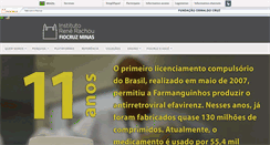 Desktop Screenshot of cpqrr.fiocruz.br