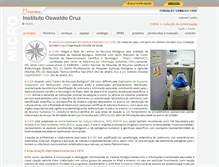 Tablet Screenshot of clioc.fiocruz.br
