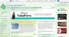 Desktop Screenshot of ensp.fiocruz.br